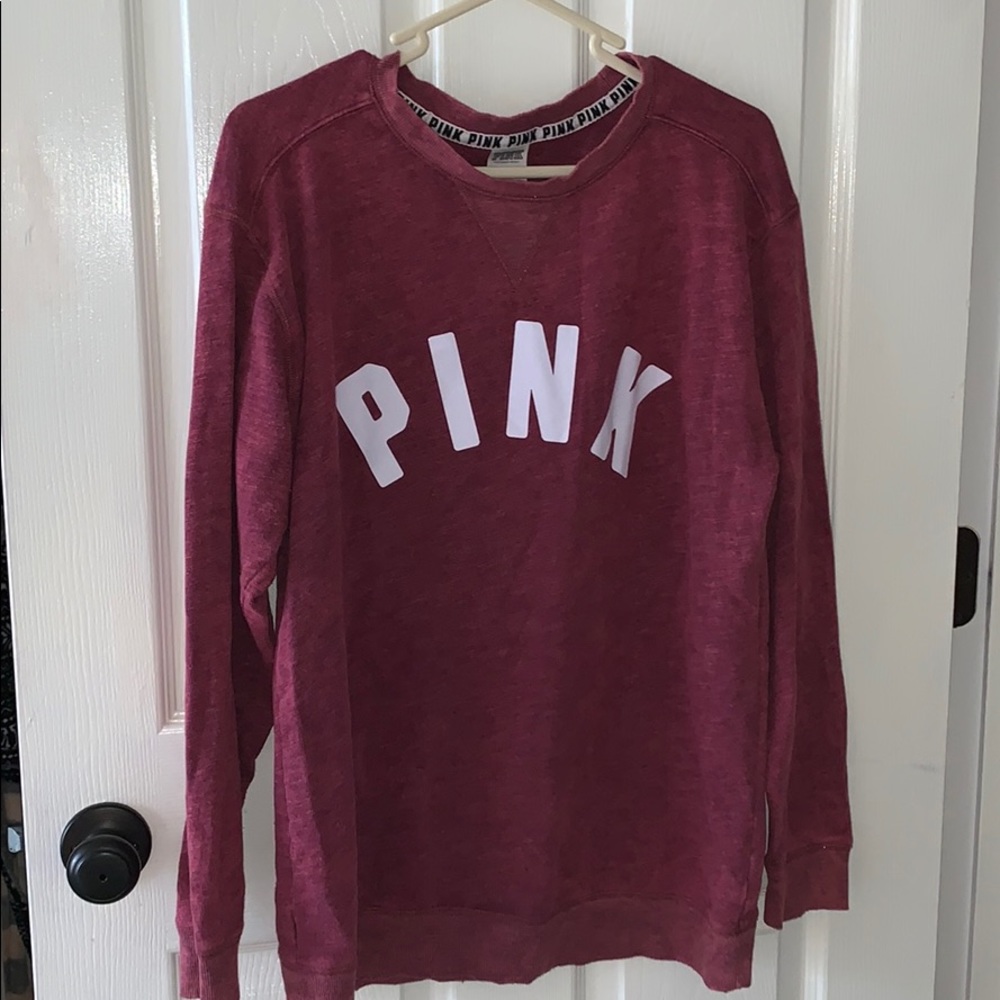 Pink pullover